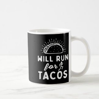 Caneca De Café Vai Correr Por Tacos - Motivação Vida Fitness