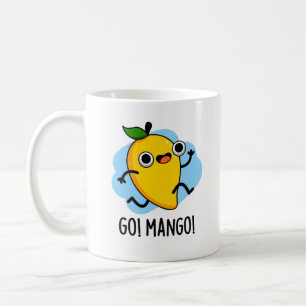 Caneca De Café Vai, Homem, Vai, Fruta, Mango Pun