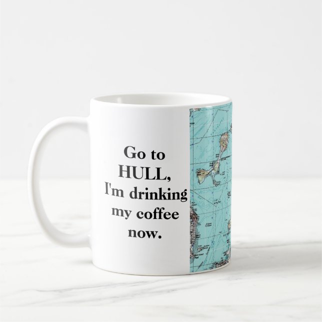 Caneca De Café Vai Hull, Massachusetts 02045 (Esquerda)