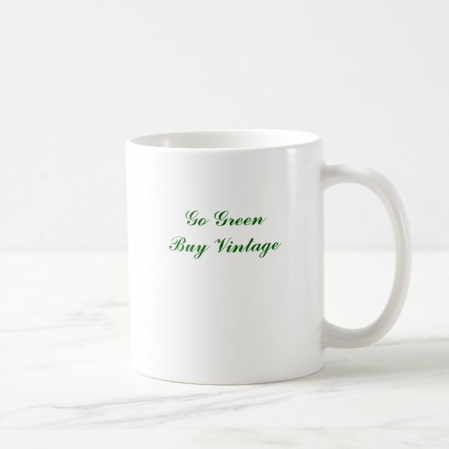 Caneca De Café Vai o vintage de GreenBuy (Direita)