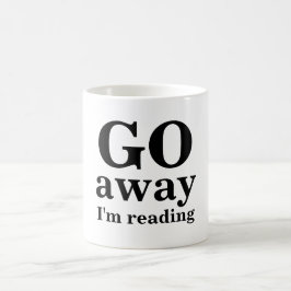 Caneca De Café Vai, vai, eu estou lendo