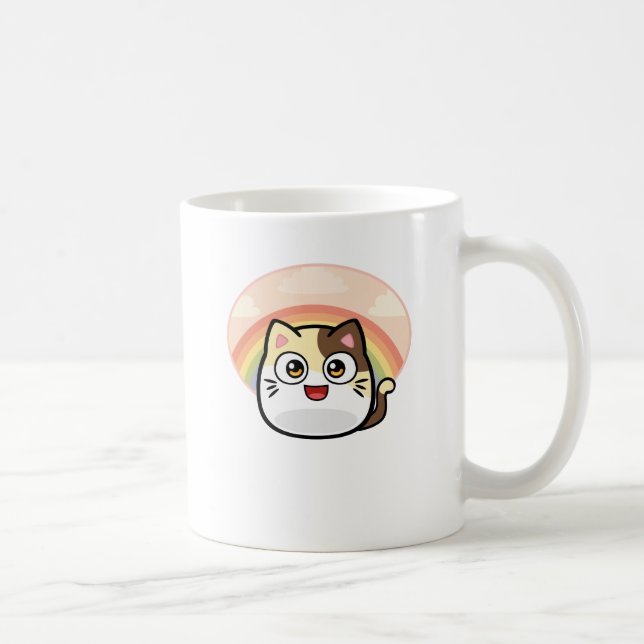 Caneca De Café Vaia como produtos do design do gato (Direita)