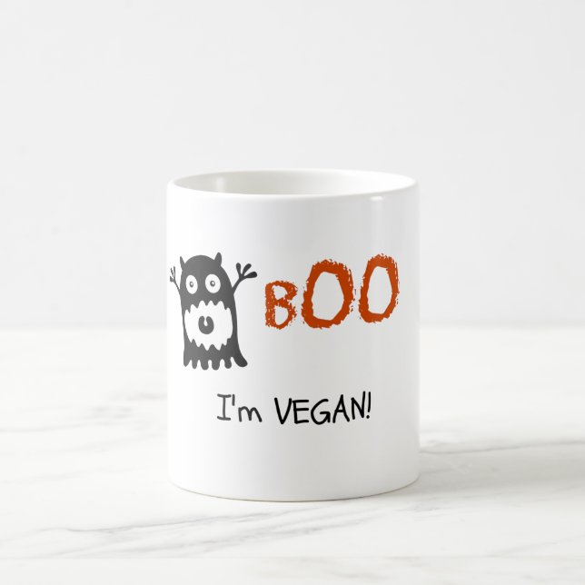 Caneca De Café Vaia eu sou Vegan! (Centro)
