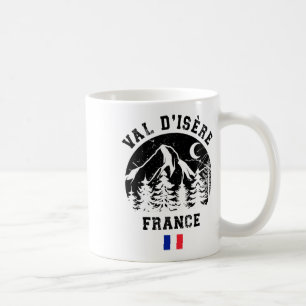 Caneca De Café Val D'isère França Alpes Estação de Esqui Esqui Al