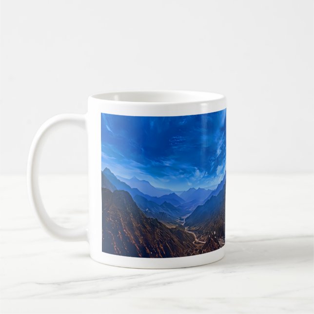 Caneca De Café Vale das Montanhas Cênicas (Esquerda)