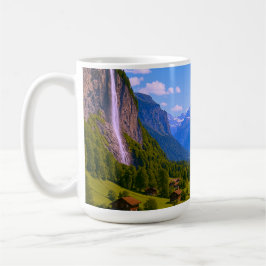 Caneca De Café Vale das paredes alpinas