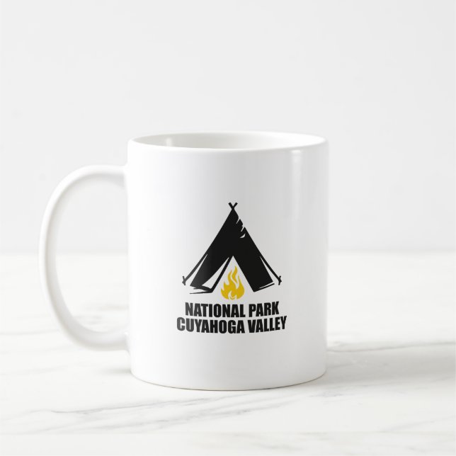 Caneca De Café Vale de Cuyahoga - Ohio (Esquerda)