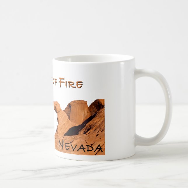 Caneca De Café Vale do Fogo Nevada (Direita)