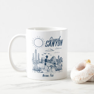Caneca De Café Vale do Parque Nacional do Grand Canyon Ocidental