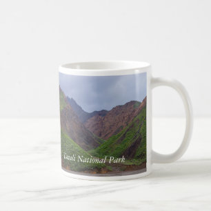 Caneca De Café Vale no rio Toklat, rio Denali, Coffee Mug