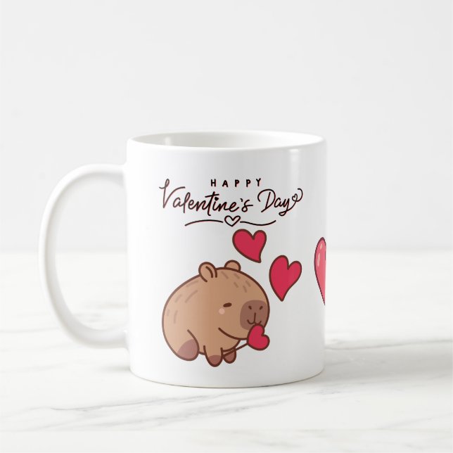Caneca De Café Valentine Day Mug (Esquerda)