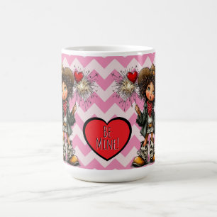 Caneca De Café Valentine de Cowgirl Ocidental