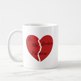 Caneca De Café Valentine Quebrado