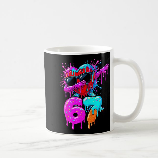 Caneca De Café Valentine’s Day 67 Six Seven 6 7 Valentine Dabbing (Direita)