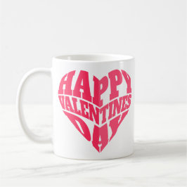 Caneca De Café Valentine’s Day Love Mug