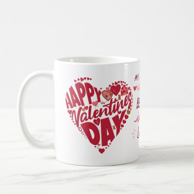 Caneca De Café Valentine’s Day Love Mug (Esquerda)