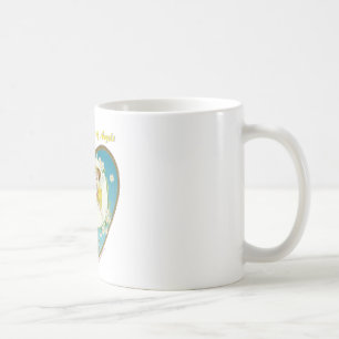 Caneca De Café Valentine Vitoriano nos Anjos dos Presentes dos An