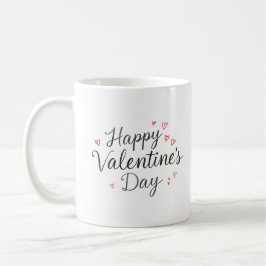 Caneca De Café Valentine's Day Polka Radio Mug