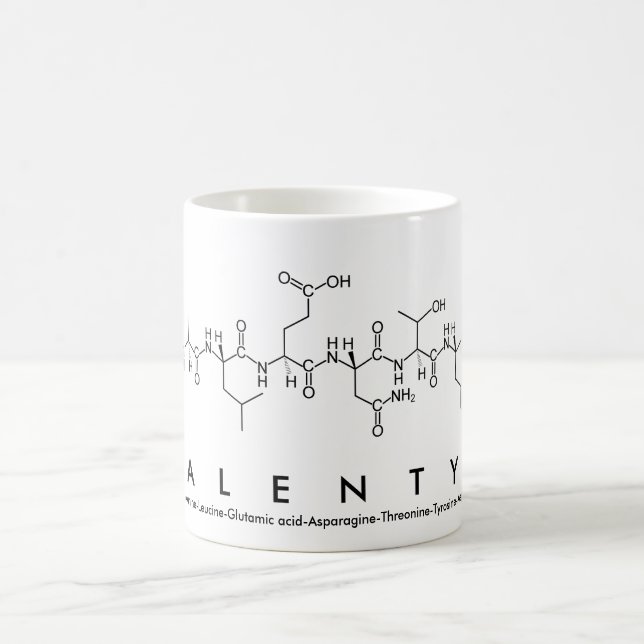 Caneca De Café Valentyn peptide name mug (Centro)