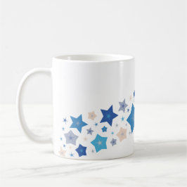 Caneca De Café Valsa Celestial (Diagonal)