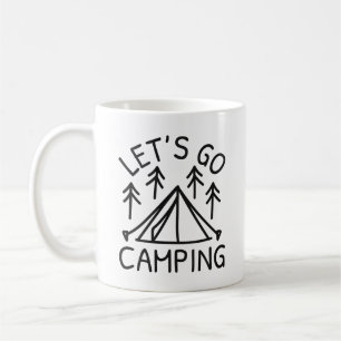 Caneca De Café Vamos acampar