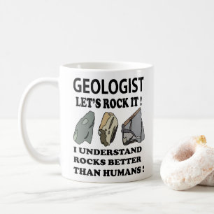 Caneca De Café Vamos Balançar Geólogo de TI 