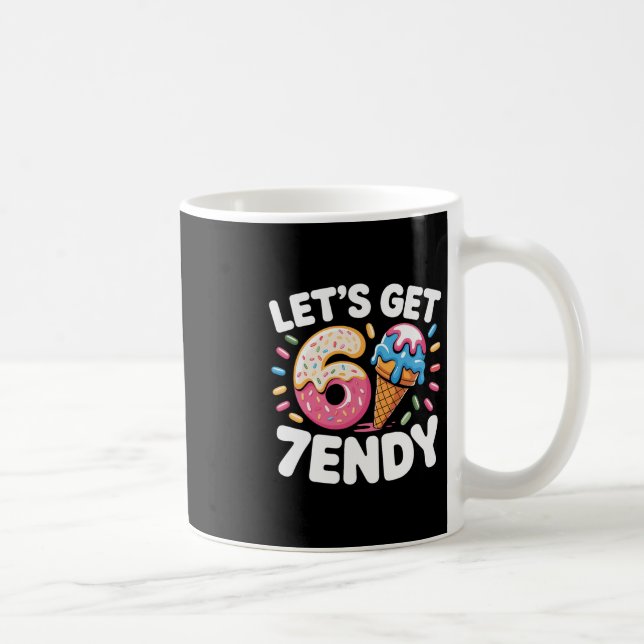 Caneca De Café Vamos Camiseta 7endy 6 7 Meme Seis Sete Camiseta P (Direita)