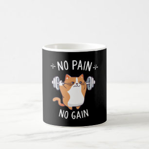 Caneca De Café Vamos Construir Músculo! Hora do Ginásio!