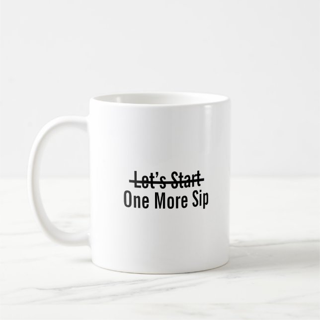 Caneca De Café Vamos Dar Mais Um Golinho (Esquerda)