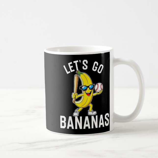 Caneca De Café Vamos de banana  (Direita)