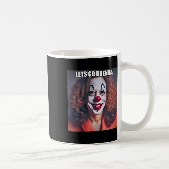 Caneca De Café Vamos de Palhaços Brenda 1 (Direita)