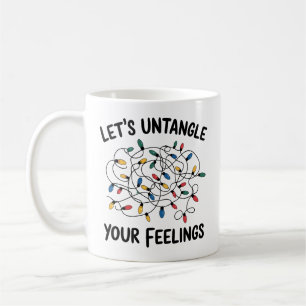 Caneca De Café Vamos Desembaralhar Seus Sentimentos Orientador Es