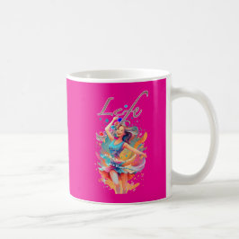 Caneca De Café Vamos Divertir-nos, A Vida é uma Montanha-Russa