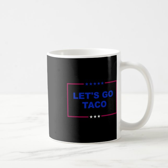 Caneca De Café Vamos Engraçado Vai Taco 18 (Direita)