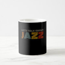 Vamos fala sobre Jazz Music Retro Mug