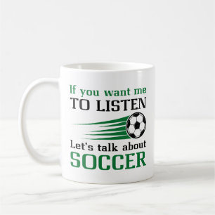 Caneca De Café Vamos Falar Sobre Futebol