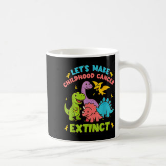 Caneca De Café Vamos Faz Cancer De Infância Vestir Dinossauros Ex