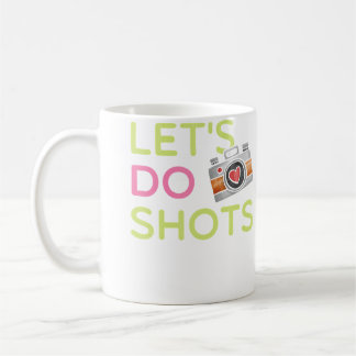 Caneca De Café Vamos Fazer Fotos Camiseta Engraçada De Fotografia