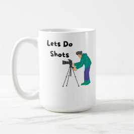 Caneca De Café Vamos fazer fotos com fotógrafo