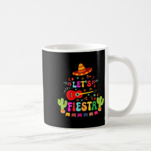 Caneca De Café Vamos festejar cinco de maio homens engraçados fes