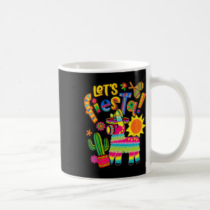 Caneca De Café Vamos Festejar Cinco De Mayo Camisa Mexicana Homem