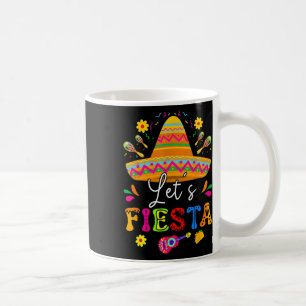 Caneca De Café Vamos Festejar Cinco De Mayo Festa Mexicana Guitar