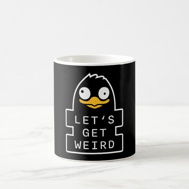 Caneca De Café Vamos Ficar Estranhos Pinguim Humor Excêntrico Cit (Centro)