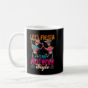 Caneca De Café Vamos Fiesta San Antonio Cinco De Mayo Ske Mexican