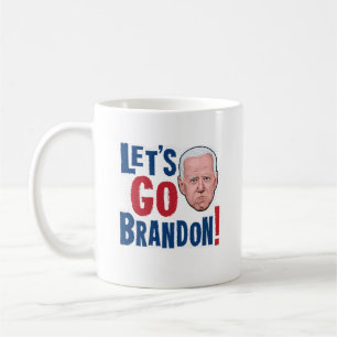 Caneca De Café Vamos Go Brandon