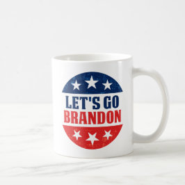 Caneca De Café Vamos Go Brandon engraçado anti Biden pro trump 20