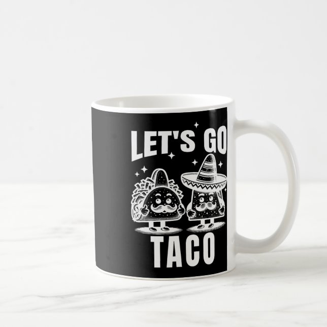 Caneca De Café Vamos Go Taco 10 (Direita)