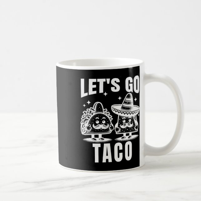 Caneca De Café Vamos Go Taco 18 (Direita)