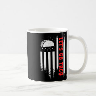 Caneca De Café Vamos Lá Bandeira do Taco - Taco Patriótico Divert