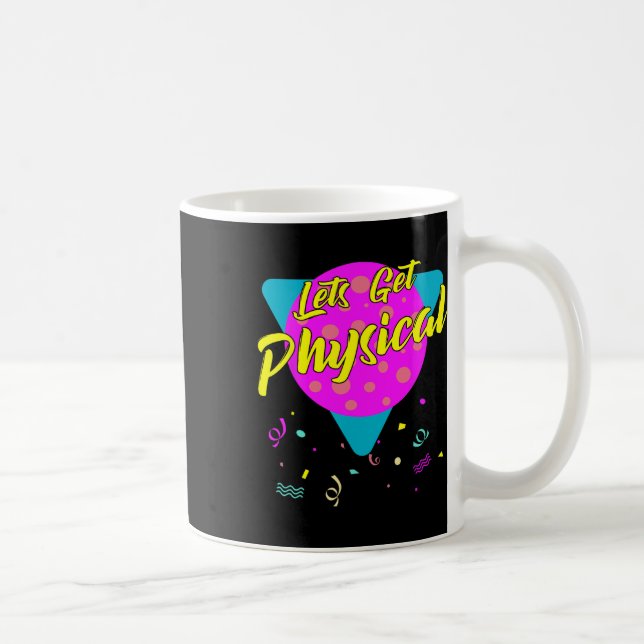 Caneca De Café Vamos Obter O Gym De Workout Físico Totalmente ano (Direita)
